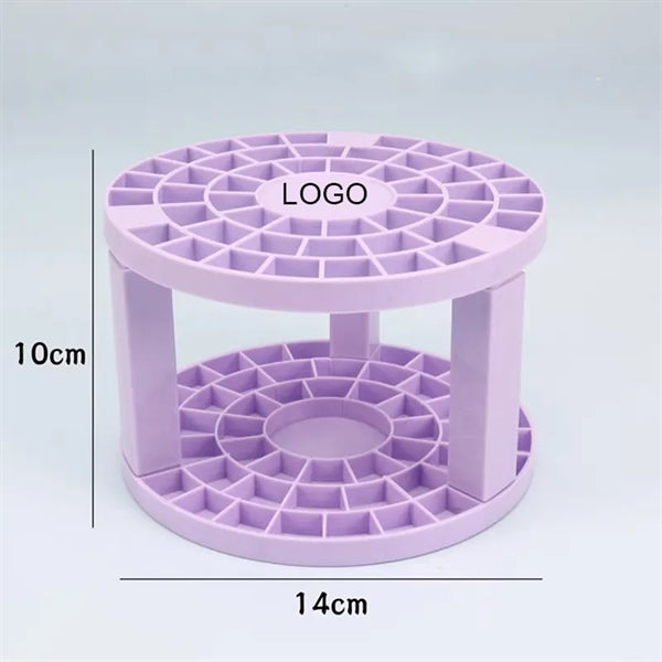 Plastic Artist Round 49 Hole Paint Brush Holder & Organizer