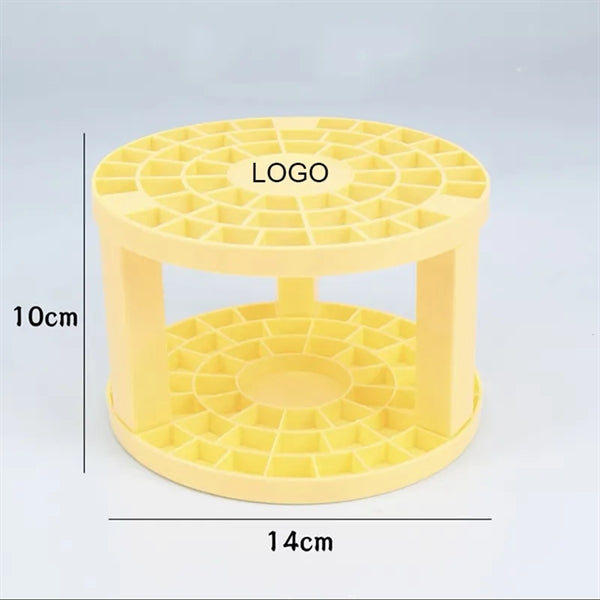 Plastic Artist Round 49 Hole Paint Brush Holder & Organizer