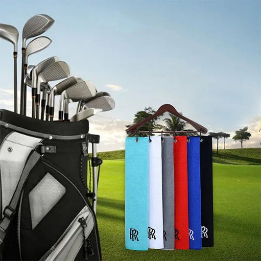 Golf Towel with Carabiner Cip
