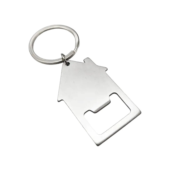 House Shape Opener Keychain