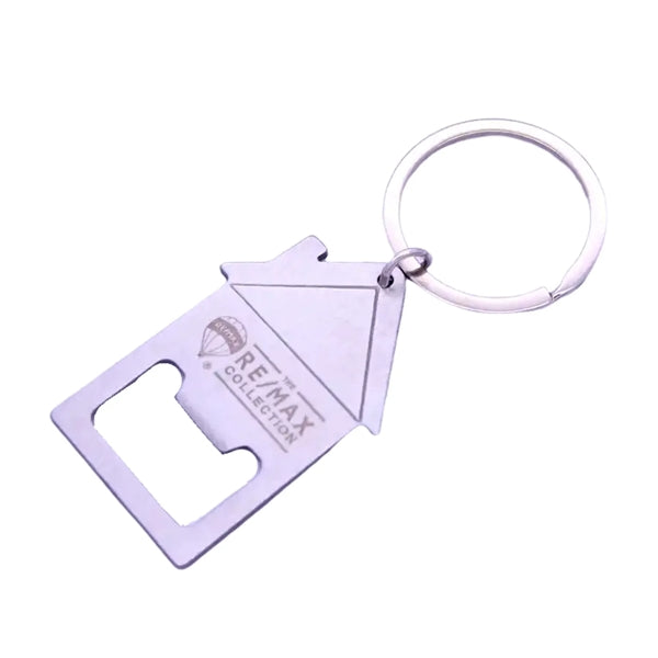 House Shape Opener Keychain