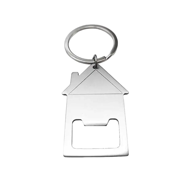 House Shape Opener Keychain