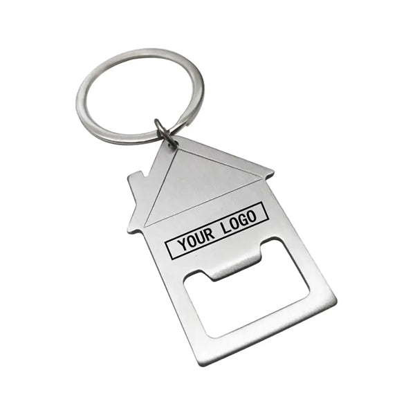 House Shape Opener Keychain