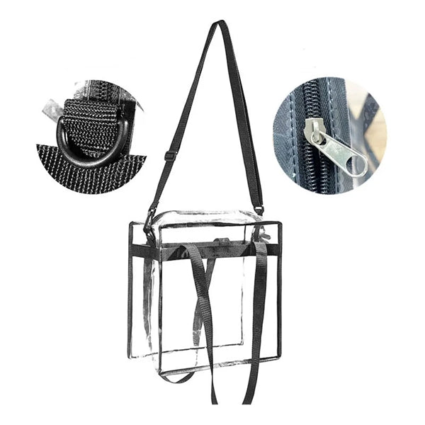 PVC Clear Tote Bag With Removable Strap
