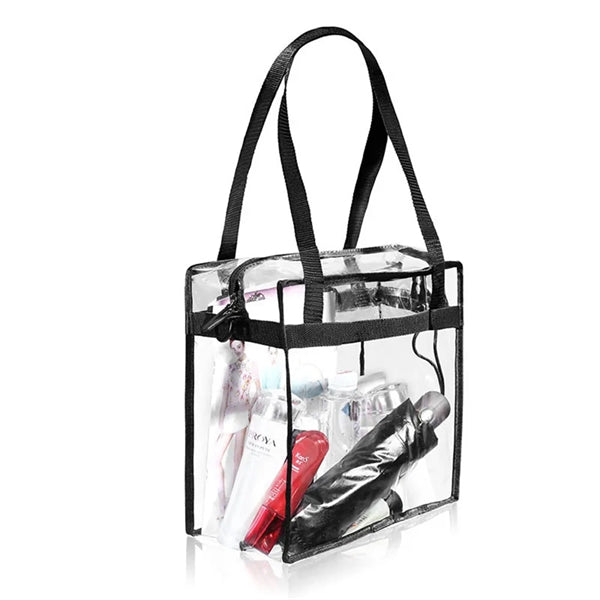 PVC Clear Tote Bag With Removable Strap