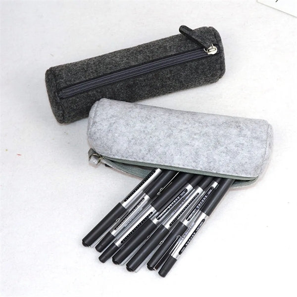 Tubular/Flat Felt Pencil Pouch