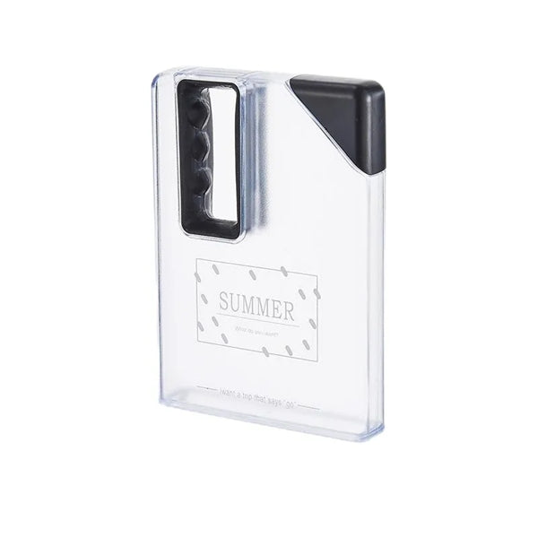 22 OZ Clear Notebook Tote Sport Water Bottle