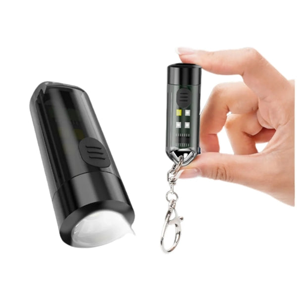 Rechargeable Portable Mini Keychain Flashlight