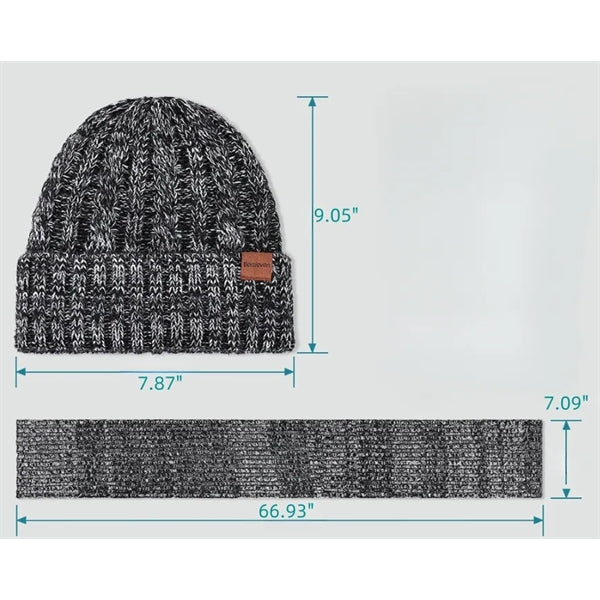 Beanie And Scarf Set