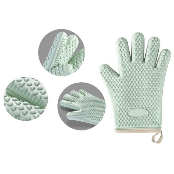 Extreme Heat Resistant Silicone Kitchen Oven Gloves