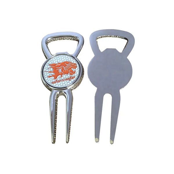 Golf Bottle Opener Divot Tool