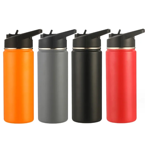 20 Oz. Portage Flip Straw Water Bottle