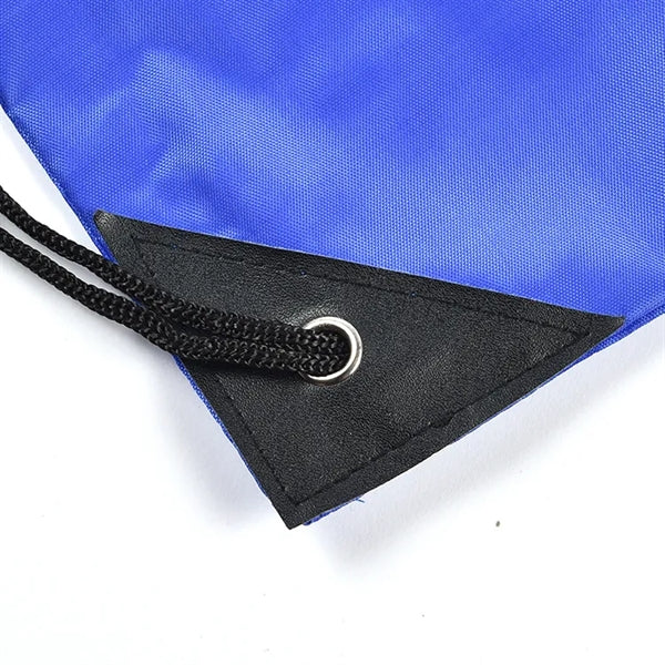 Drawstring Backpack w/ Zipper
