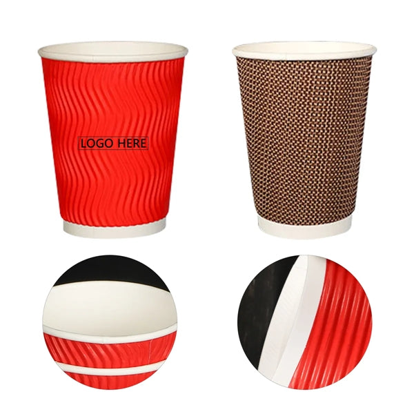 8oz Insulated Kraft Coffee Cups