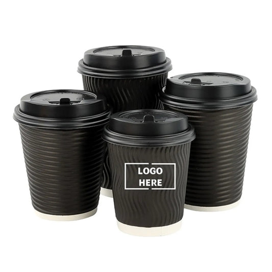 12oz Insulated Kraft Cups