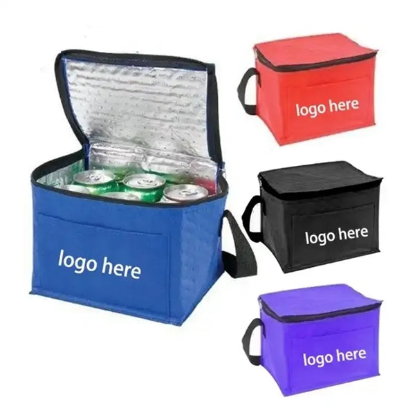 Multifunctional Insulated Beer Can Tote Cooler Carry Bag