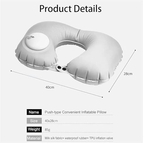 Automatic Inflatable Travel Pillow
