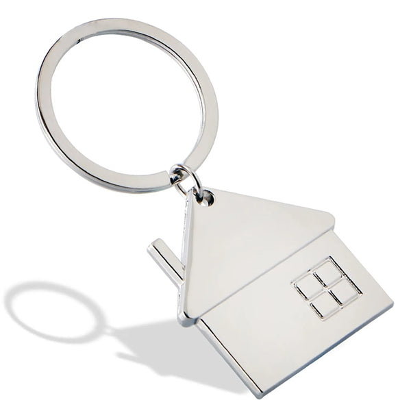 Metal House Design Key Tag