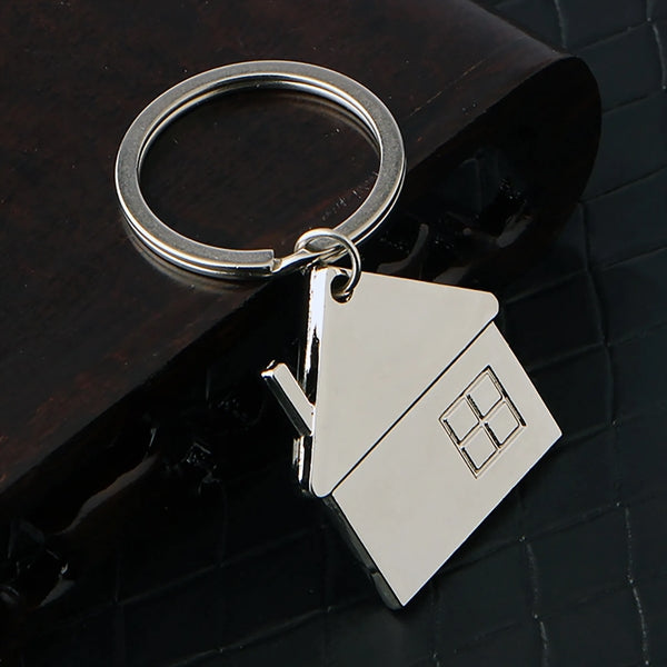 Metal House Design Key Tag