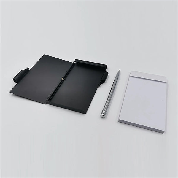 Aluminum Notebook With Pen