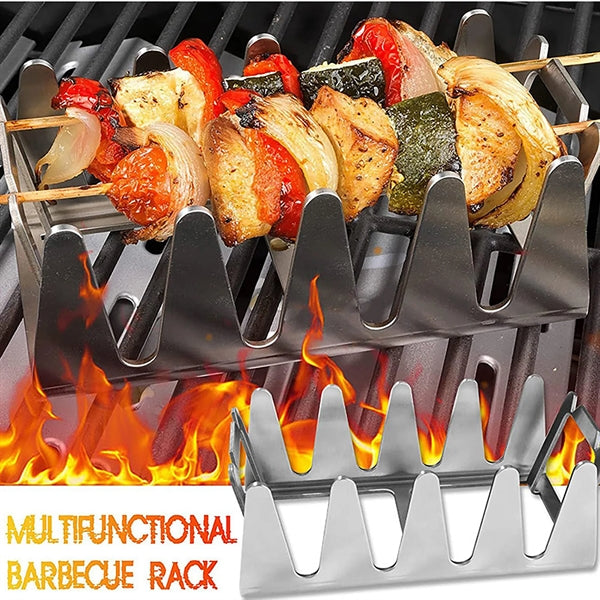 Outdoor BBQ Grill Rack