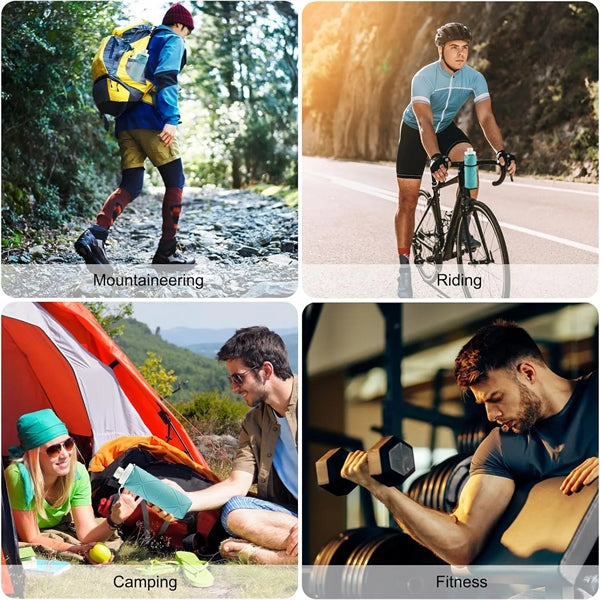 Collapsible Silicone Water Bottles