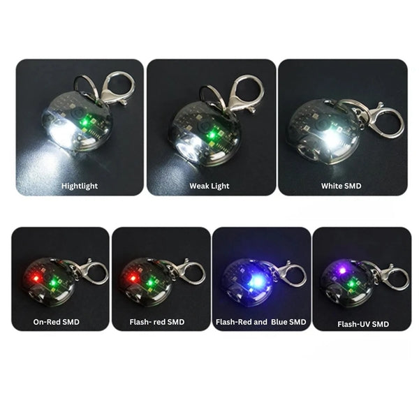 Type-C Rechargeable Pocket LED Light Keychain