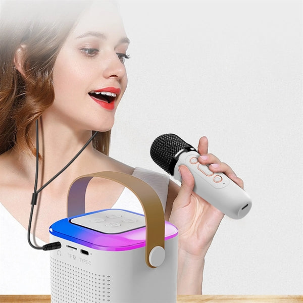 Portable Microphone and Speaker Integrated Device