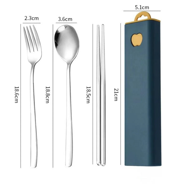 Portable Utensil Set With Case