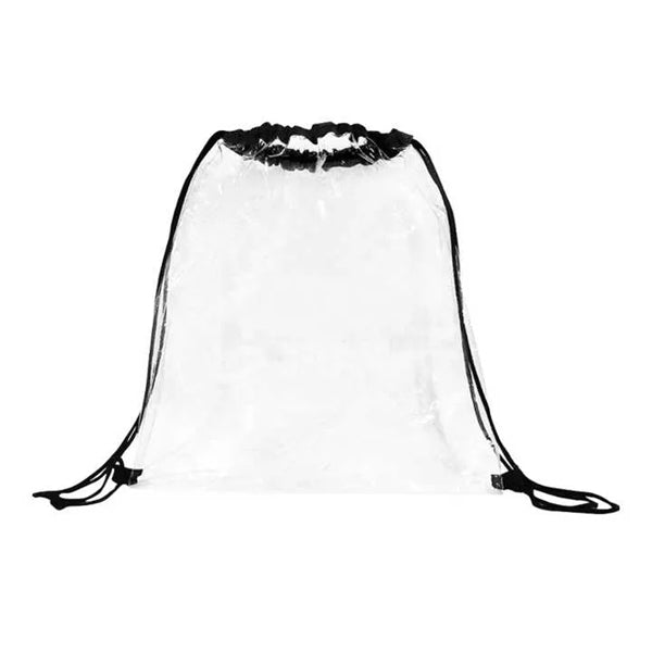 Clear Bag with Drawstring