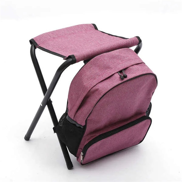 Backpack and Portable Folding Chair