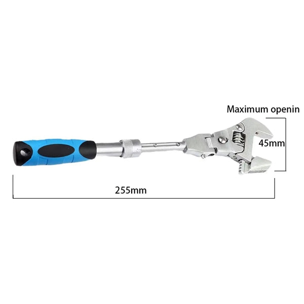 Ratcheting Adjustable Wrench