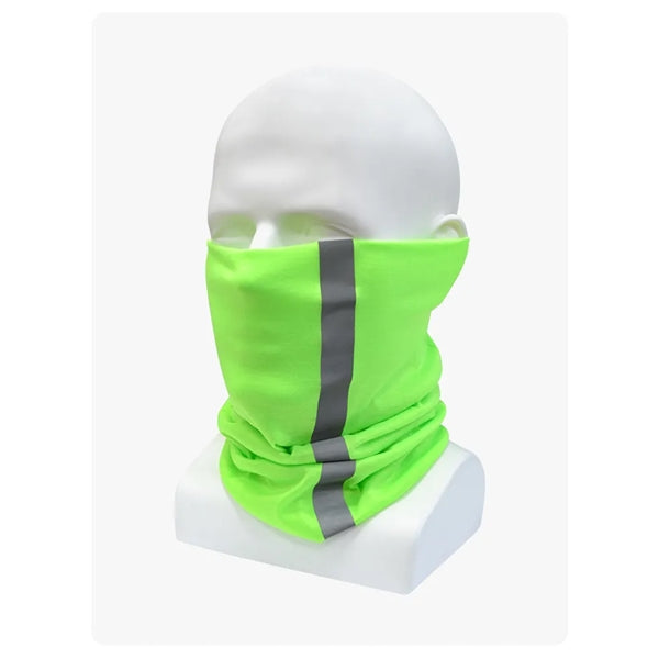 Reflective Neck Gaiter Visibility Safety Bandana