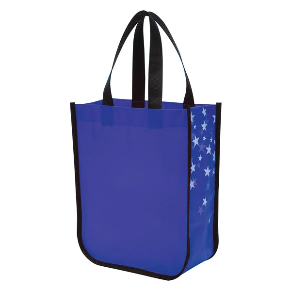 Small Laminated Shopper Tote
