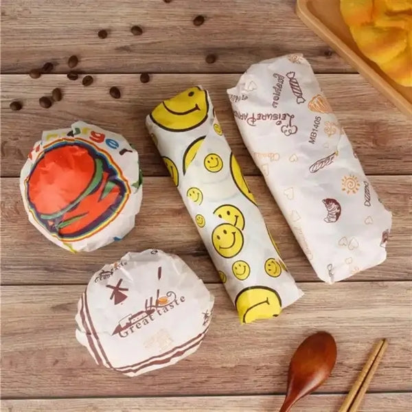 Grease Proof Sandwich Pizza Burger Food Wrapping Paper