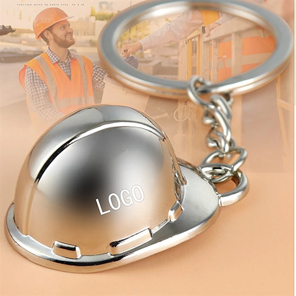 Simulation Creative Mini Helmet Modeling Keychain Pendant