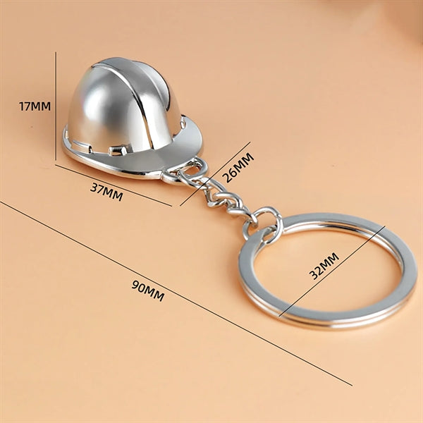 Simulation Creative Mini Helmet Modeling Keychain Pendant
