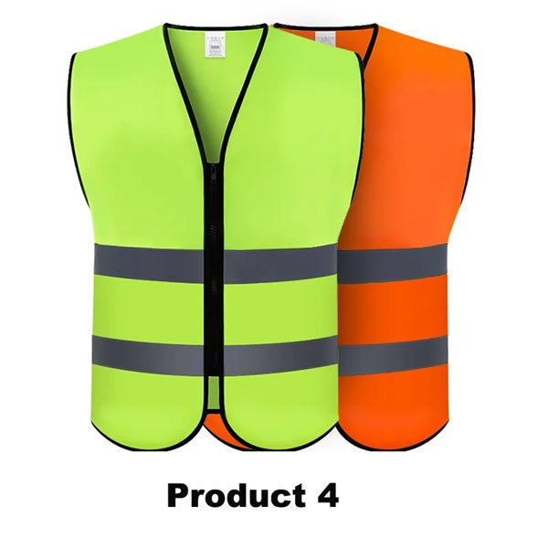 Safety Vest with Reflective Strips