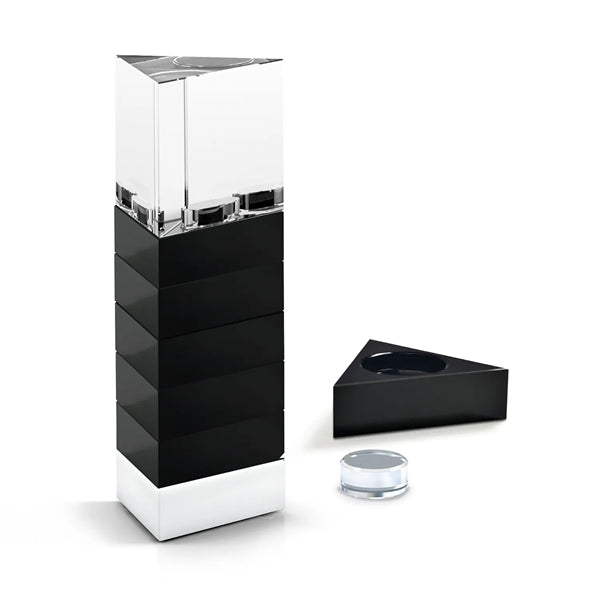 Crystal Triangle Perpetual Stackable Award