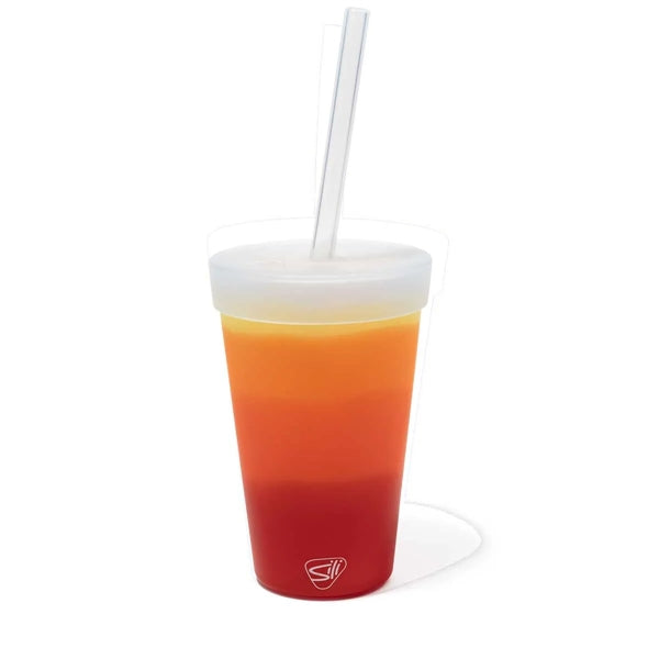 16 oz Silicone Straw Tumbler