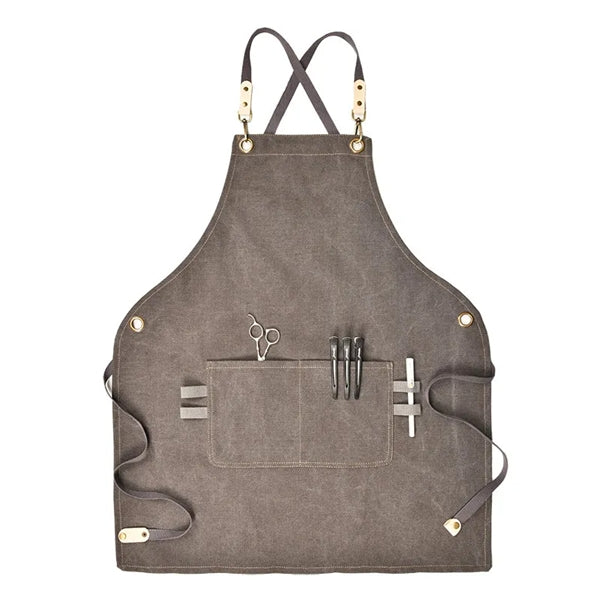 Garden Waterproof Canvas Kitchen Work Apron