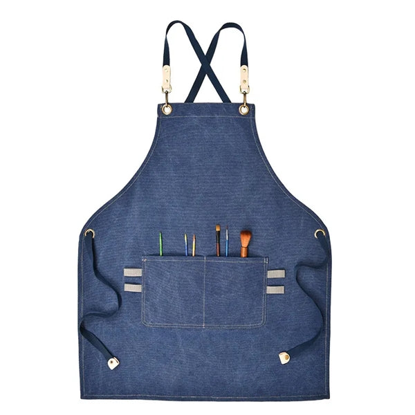 Garden Waterproof Canvas Kitchen Work Apron