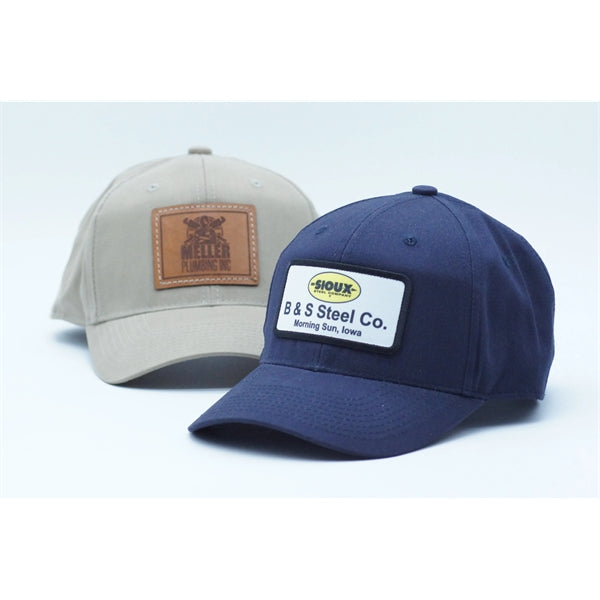 Outdoor Cap Structured Brushed Cotton Twill Hat with Patch