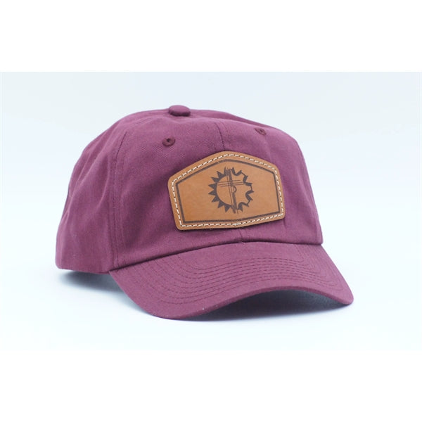 OutdoorCap Unstructured Brushed Twill Solid Back Hat w/Patch