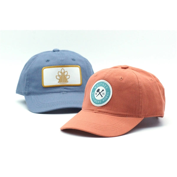 Outdoor Cap Garment Washed Unstructured Dad Hat with Patch