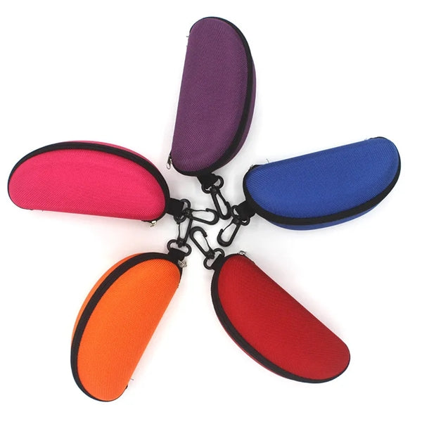 Hard EVA Zipper Sunglasses and Eyeglasses Case