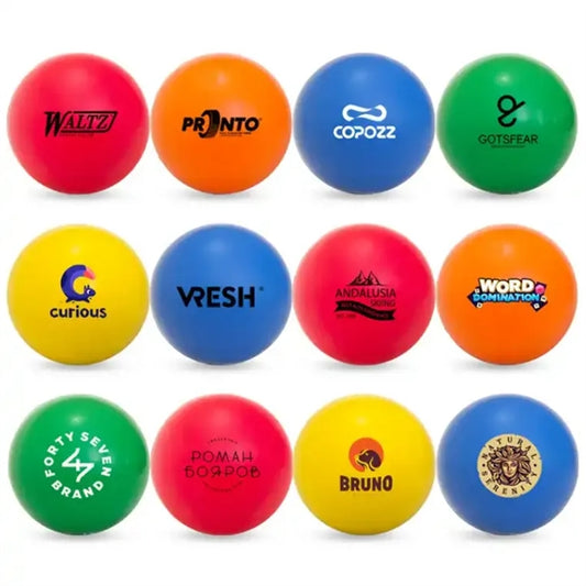 Solid Color Pu Stress Ball