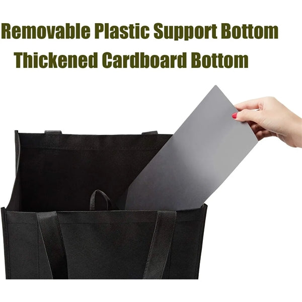 13"x15" with a 10" Gusset Shopping Tote Bag