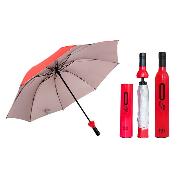Sports Car Bottle Shaped Portable Umbrellas