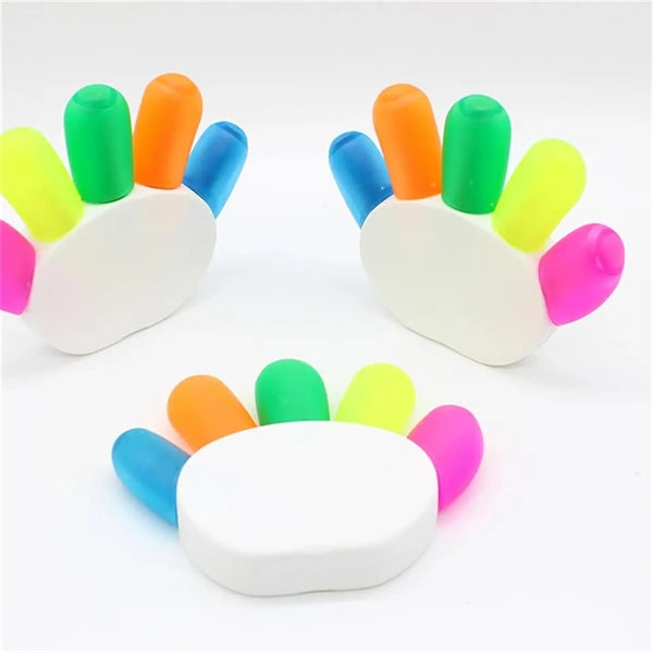 5 Color Finger Shape Highlighter